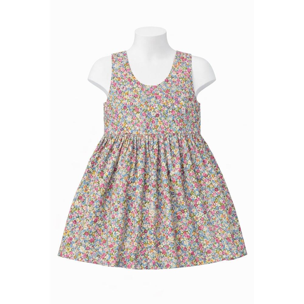 Lacey Lane Floral Toddler Dress Size 4 Sleeveless Boutique Girls NWOT